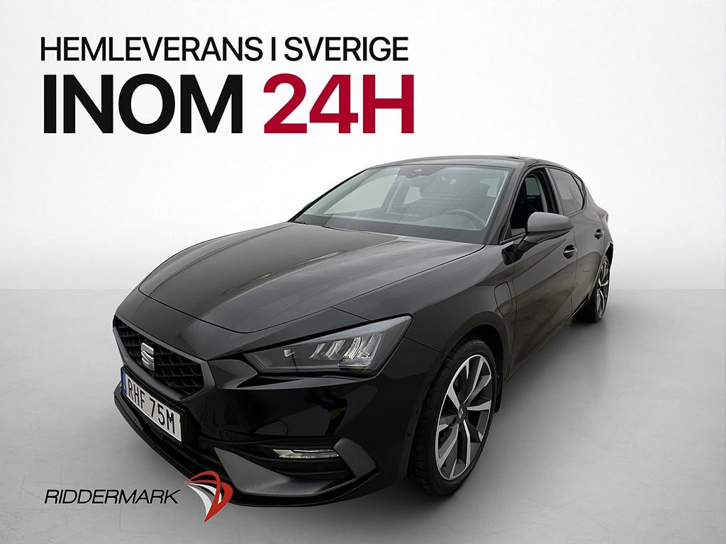 Seat Leon e-Hybrid FR Kamera Navi Cockpit Carplay Rattvärme