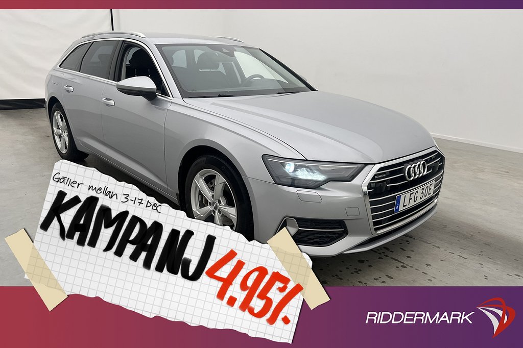 Audi A6 Avant 40 TDI Q 204hk Proline D-Värm Drag 4,95% Ränta