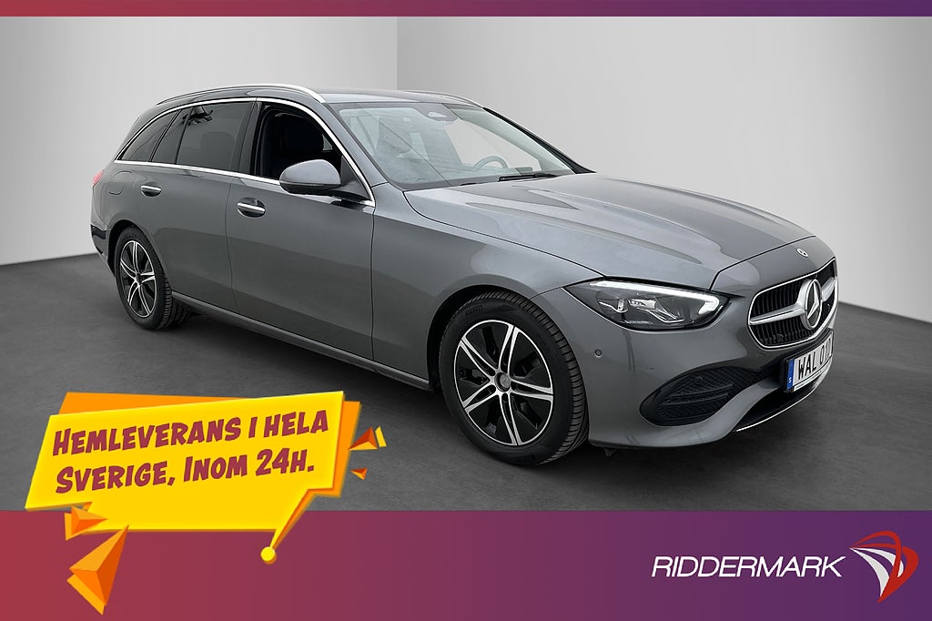 Mercedes-Benz C220 T d 200hk 4M Navi Ambient 360° Drag MOMS