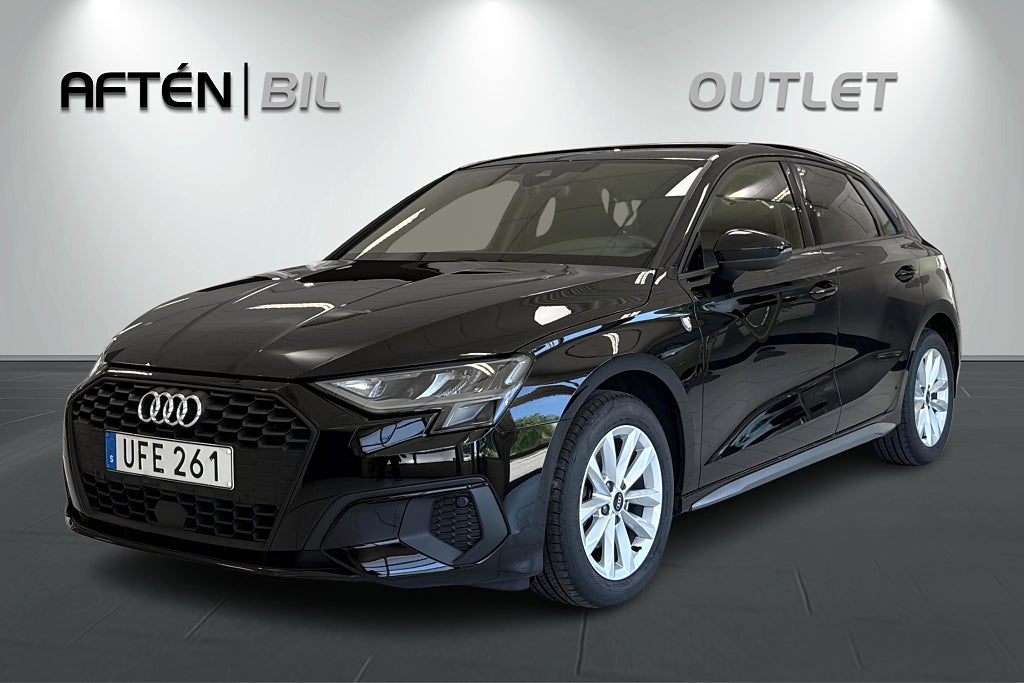 Audi A3 Sportback 35 TFSI 150hk Motorvärmare ACC Cockpit MOMS