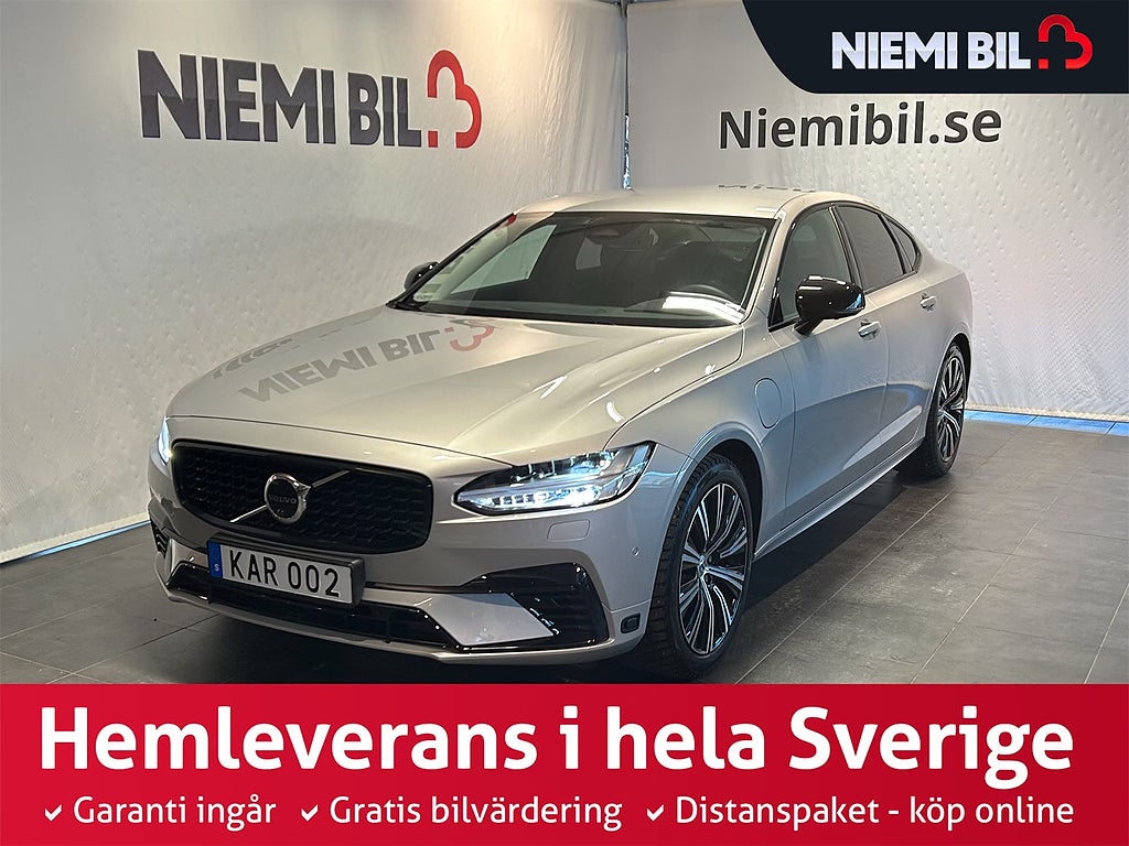 Volvo S90 Recharge T8 AWD Aut Plus Dark 360/MoK/Skinn/SoV