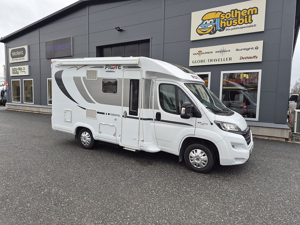 Pilote Essentiel P 600 P kort och kompakt, mycket bra lastvikt, ugn, 15