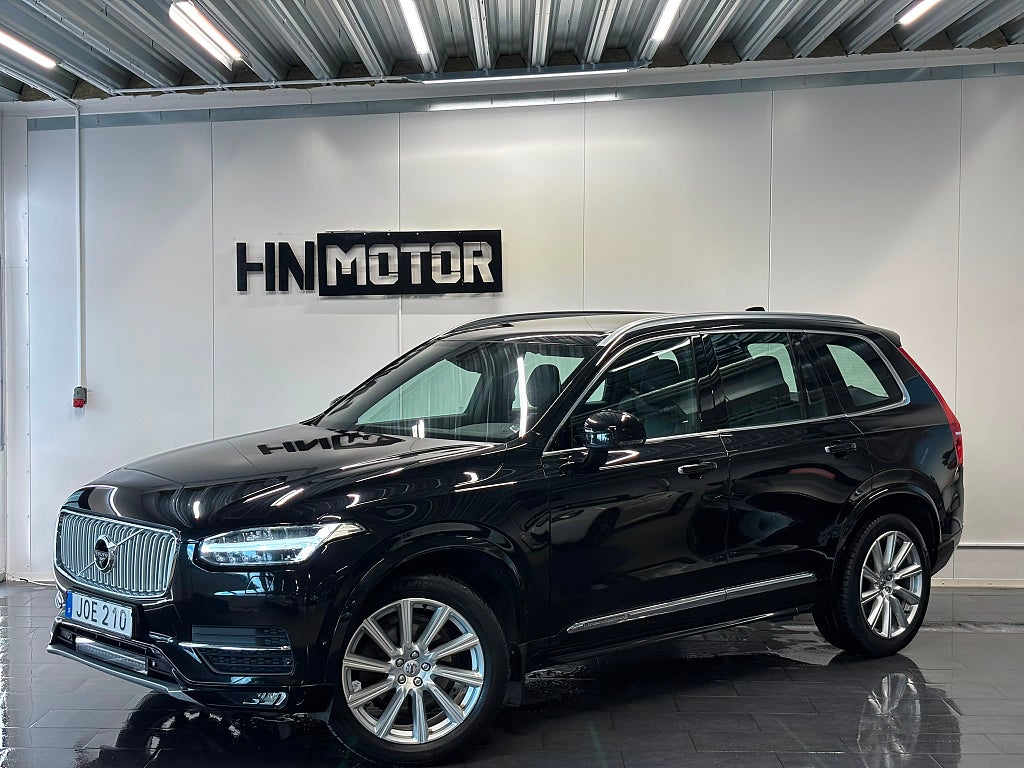 Volvo XC90 D5 AWD Inscription |KamremBytt|2Brukare|BLIS|360|DRAG|