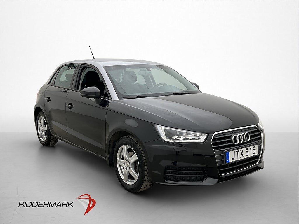 Audi A1 Sportback 1.0 TFSI Sport Edition Låg skatt 0,42L/Mil