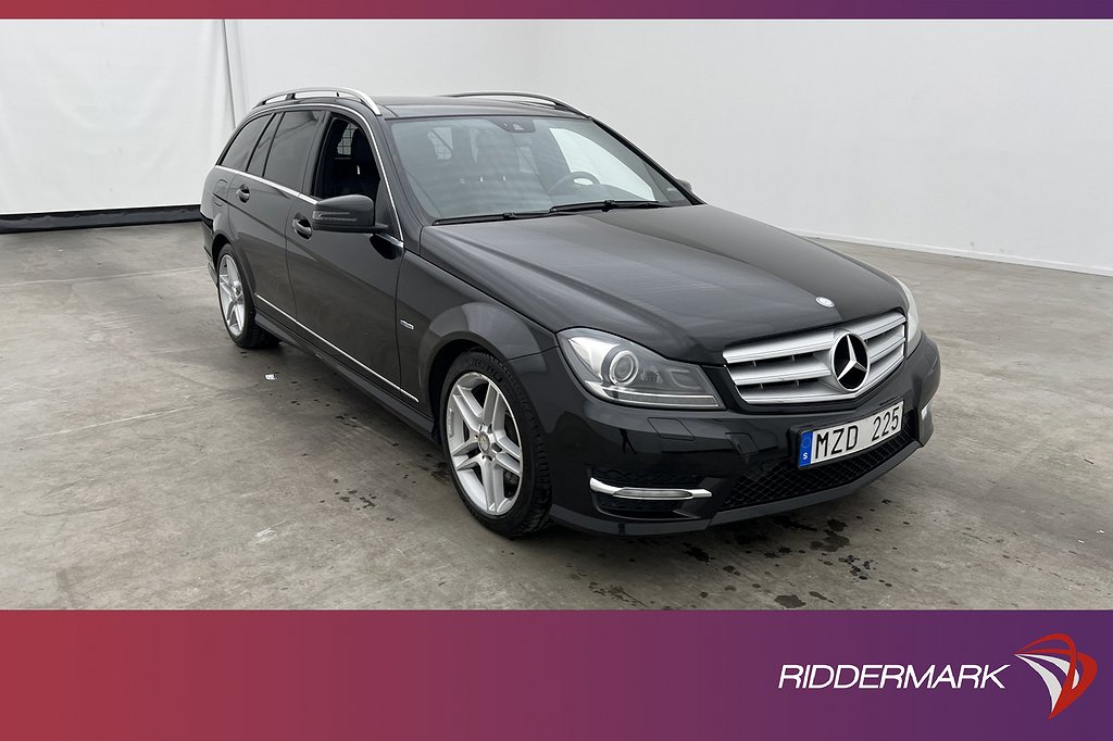 Mercedes-Benz C 300 T CDI 4M 231hk AMG Pano Värm Skinn Drag