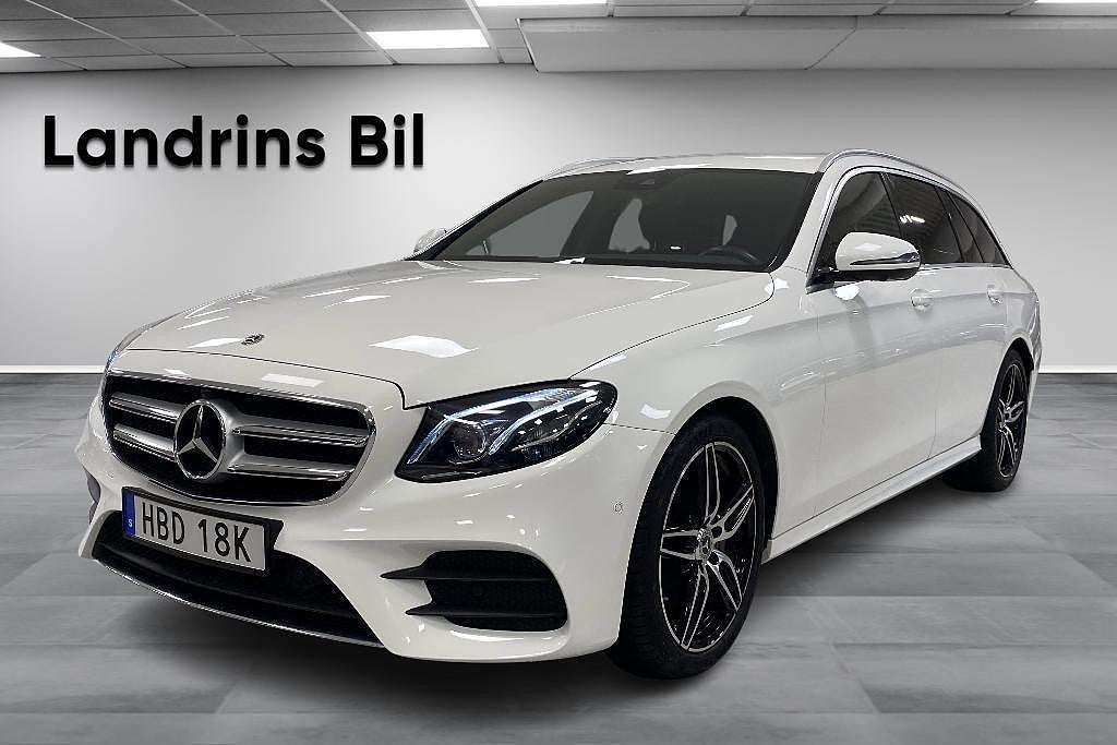 Mercedes-Benz E 220 T d 4MATIC AMG Drag Värmare 360 burmester
