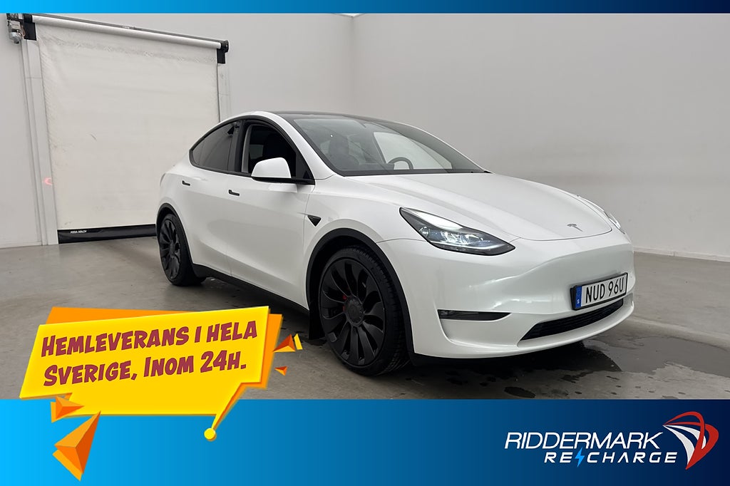 Tesla Model Y Performance AWD Autopilot Pano Drag MOMS