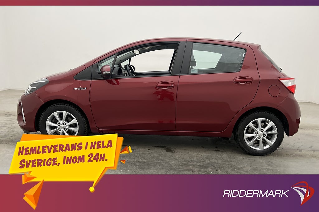 Toyota Yaris Hybrid Kamera M&K Värmare 1 Ägare Fullservad