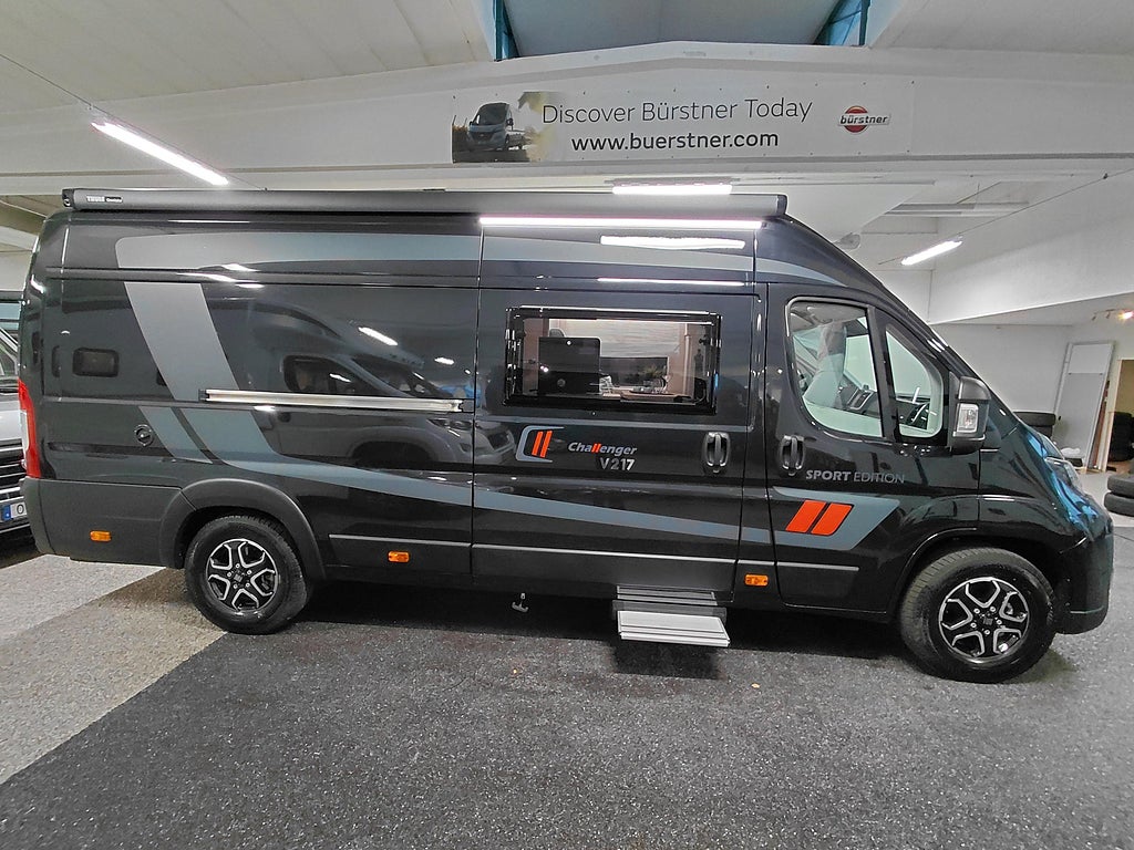 CHALLENGER V217 Långbäddar auto. Välj din plåtis hos oss!!