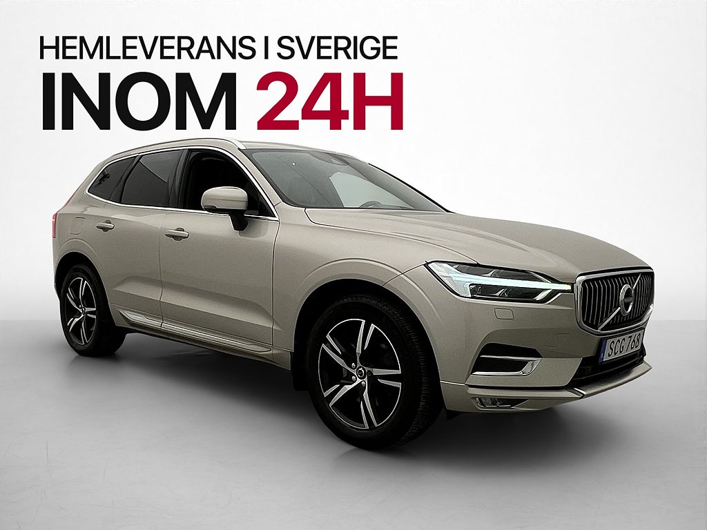 Volvo XC60 D4 190hk AWD Inscription Värm VOC Pano HUD Skinn
