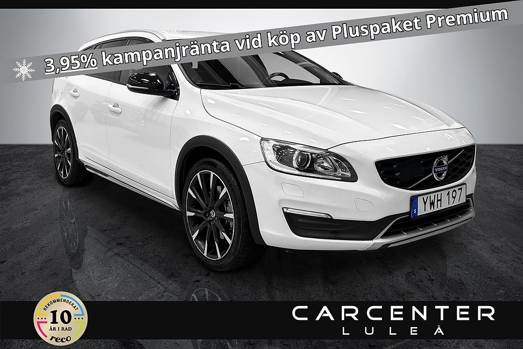 Volvo V60 Cross Country D3 Classic Summum El-Stol/Dvärm/VOC