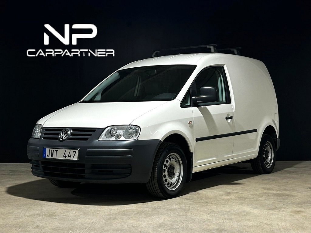 Volkswagen Caddy Skåpbil 2.0 EcoFuel Manuell, 109hk, Värmare