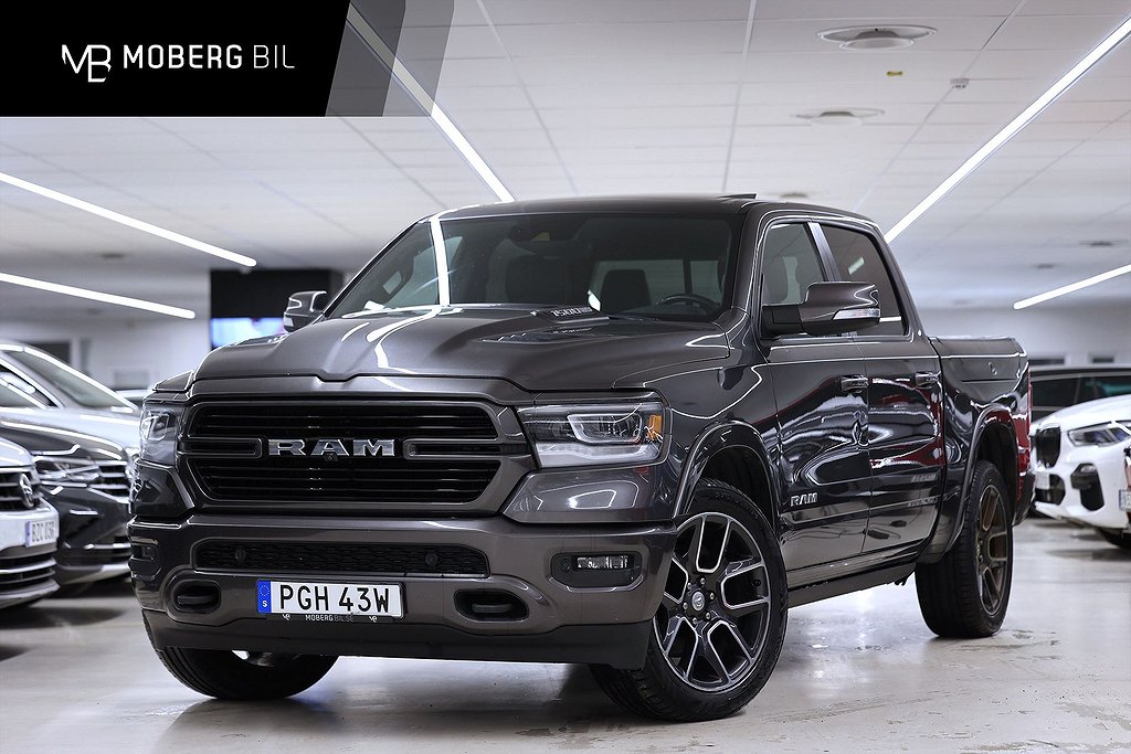 Dodge RAM 1500 Laramie V8 Pano H/K Rambox Luftfjädring 22"