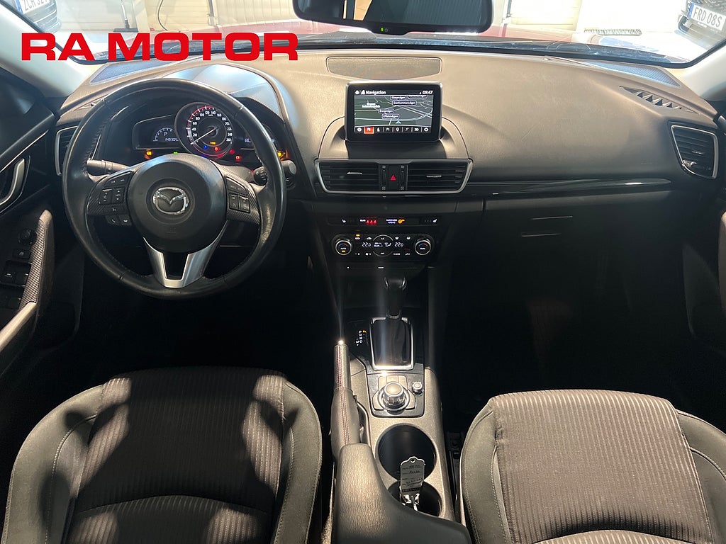Mazda 3 Sport 2.0 120hk Automat Vision Dragkrok P-Sensorer Navi 2015