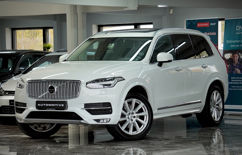 Volvo XC90 D5 AWD 225hk Inscription 7-Sits Skinn Pano 360° 