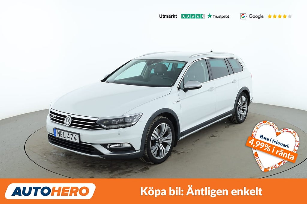Volkswagen Passat Alltrack 2.0 TDI AWD / ACC, Drag, Värmare