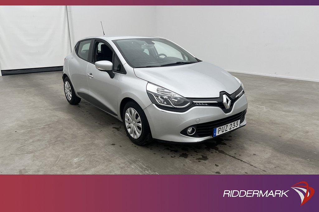 Renault Clio 1.2 73hk Navigation Farthållare Låg Skatt