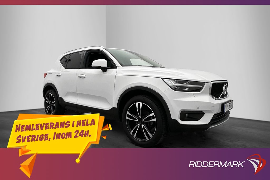 Volvo XC40 T3 156hk Momentum VOC Värmare Kamera Keyless Drag