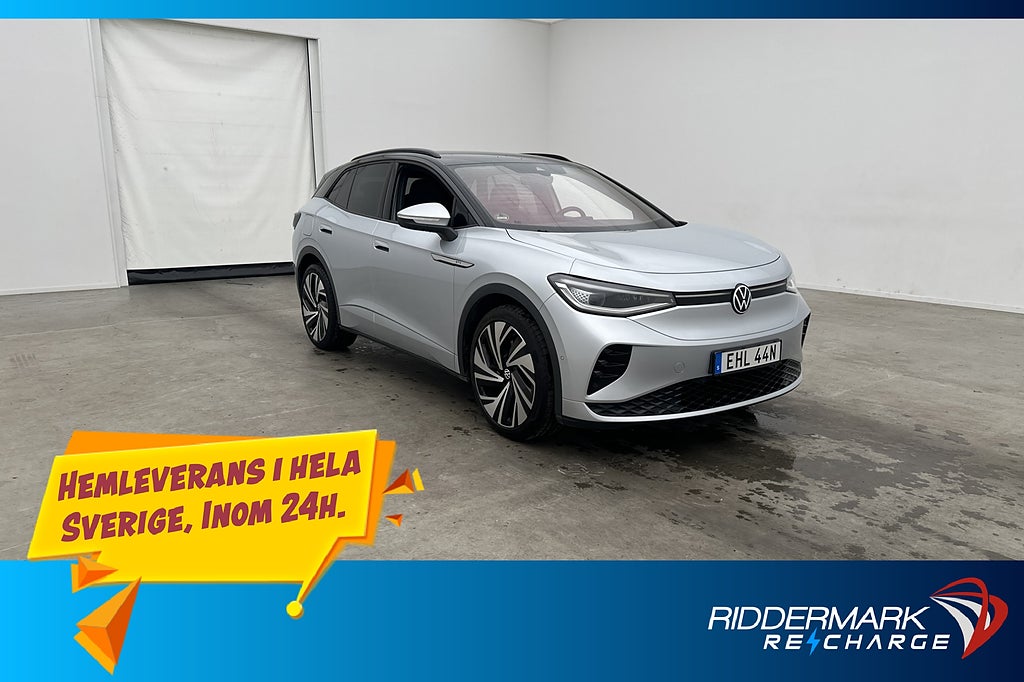 Volkswagen ID.4 GTX 299hk Dragkrok Värmare Kamera CarPlay