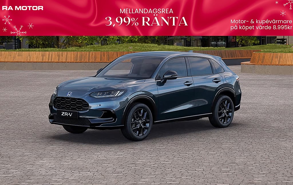 Honda ZR-V SPORT FULLHYBRID  i Lager! 5Års Service&Garanti 2026