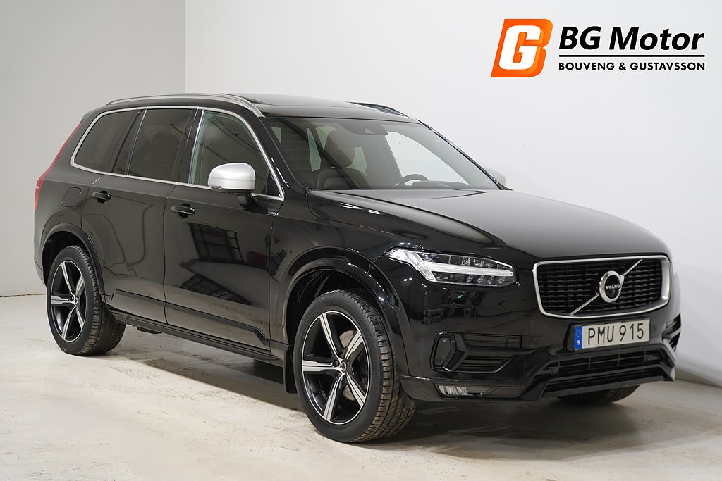 Volvo XC90 T5 250HK AWD Aut R-Design 7-sits/Pano/H&K/360/HuD