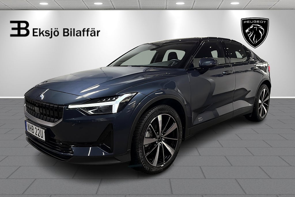 Polestar 2 78 kWh Long Range Single Motor /Ränta 3,99%/Vinterhjul/Drag/