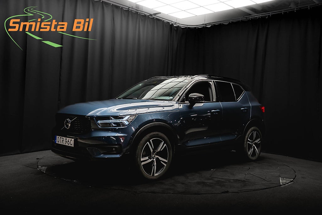 Volvo XC40 B4 AWD R-Design LÄDER DRAG KAMERA H/K B-VÄRM 197hk