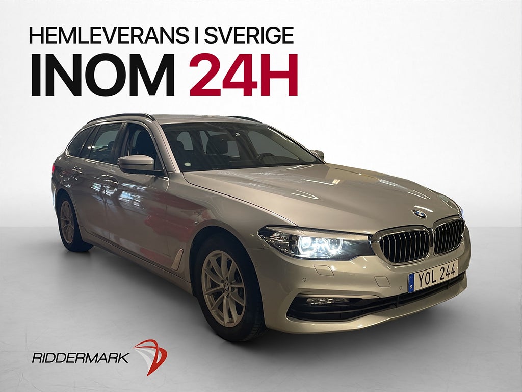 BMW 520d xDrive Touring Värmare Kamera Rattvärme Navi Nyserv