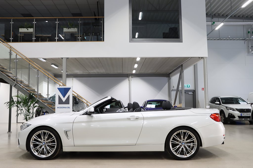 BMW 420d Convertible Steptronic, 184hk, 2014