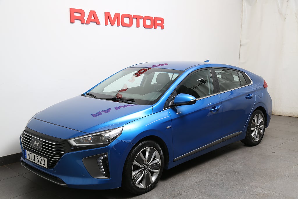 Hyundai IONIQ Hybrid 1,6 141hk Premium Plus Eco Aut Navi Skinn Motorv 2017