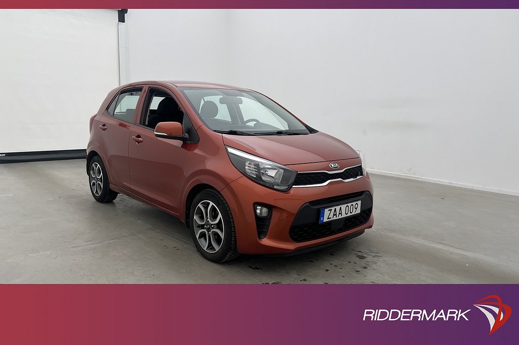 Kia Picanto 1.25 MPI Advance M&K-Värmare Kamera Rattvärme