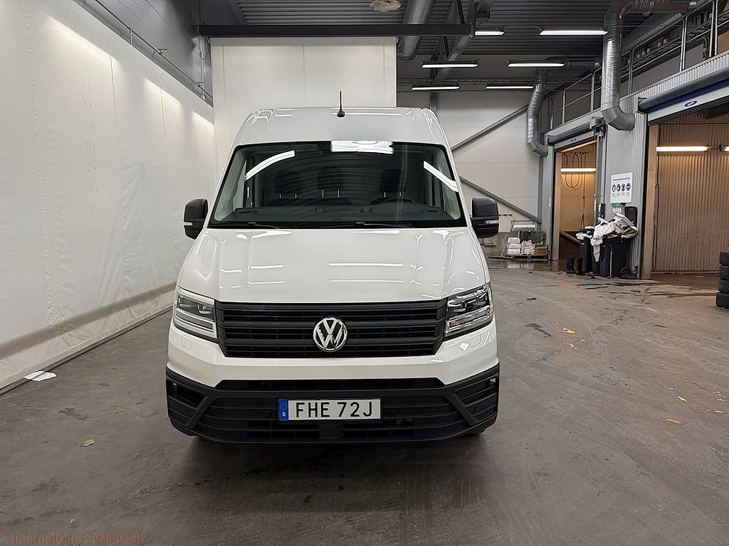 Volkswagen Crafter 35 2.0 TDI Långa skåpet 177hk drag + värmare LÅG SKATT