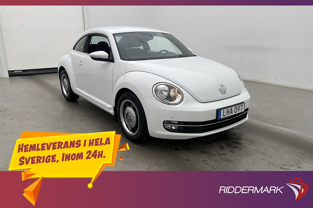 Volkswagen Beetle 1.2 TSI 105hk P-Sensorer CarPlay 0,48l/mil