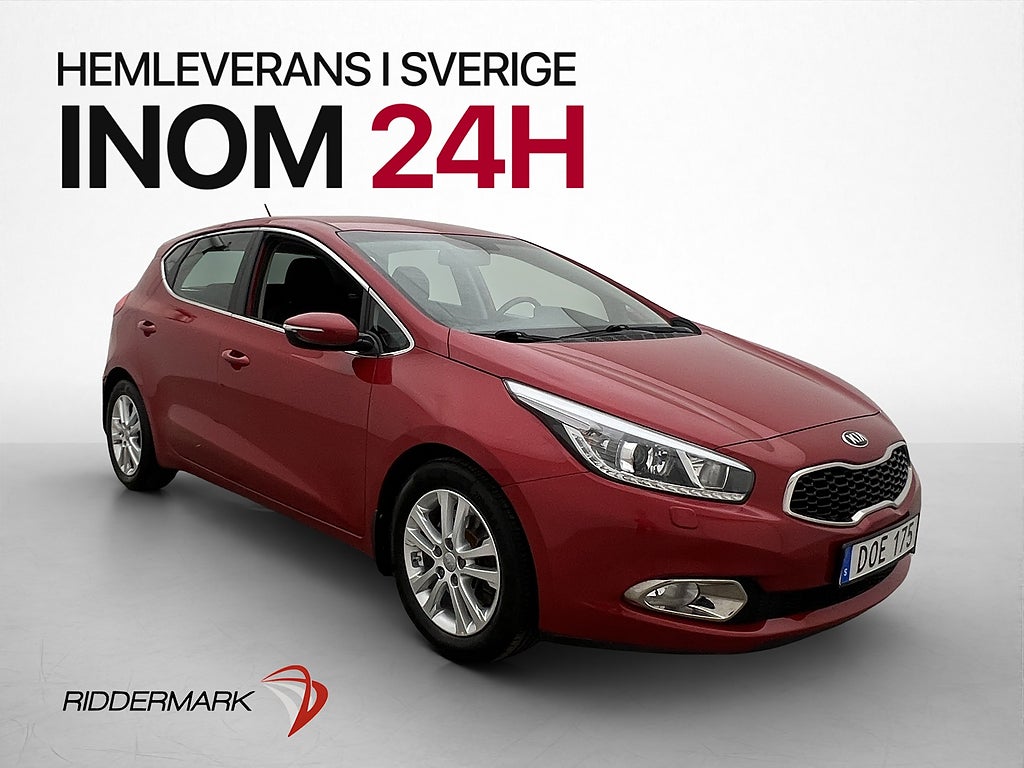 Kia Ceed 1.6 135hk Comfort M&K-Värmare Sensorer Låg-Skatt
