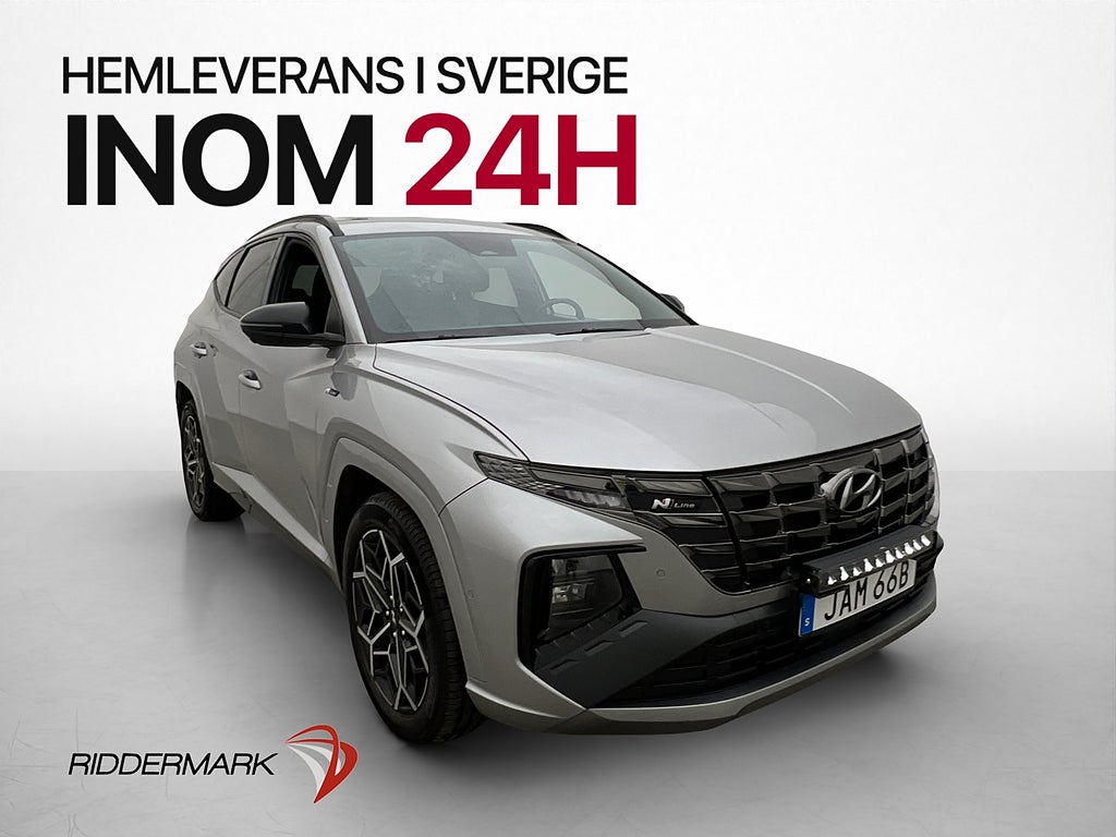 Hyundai Tucson Hybrid 230hk AWD N-Line 360° Dragkrok MOMS