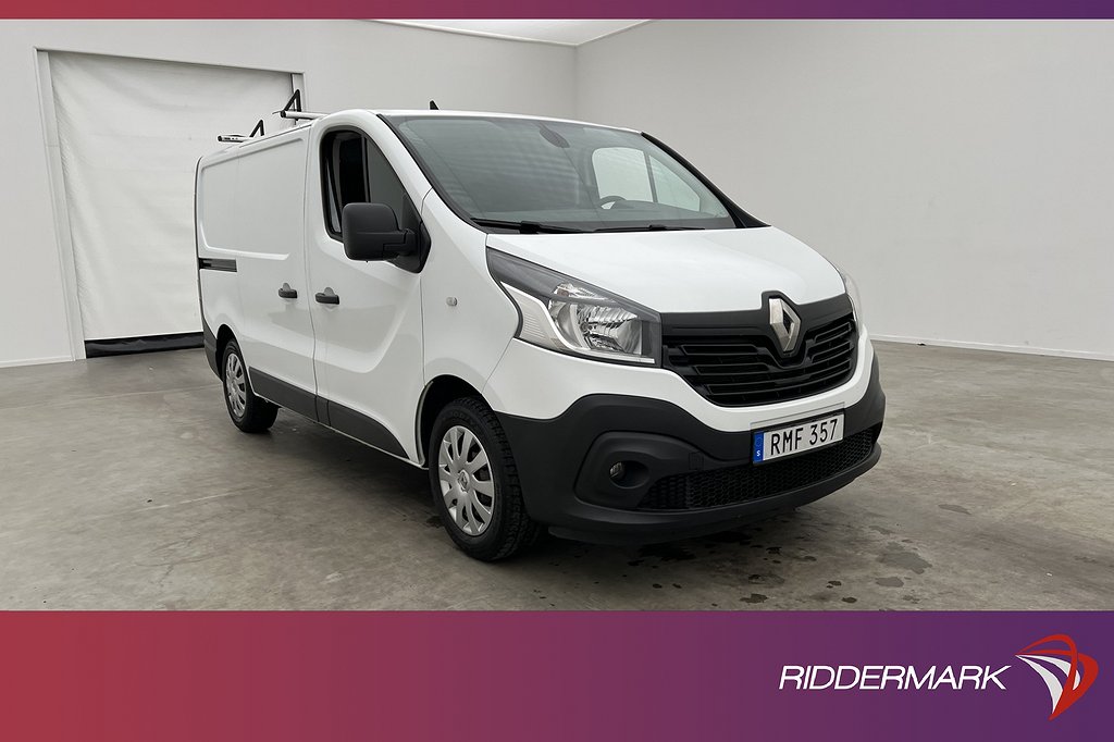 Renault trafic 1.6dCi Värmare Drag PDC V-inredd Moms LÅGMIL