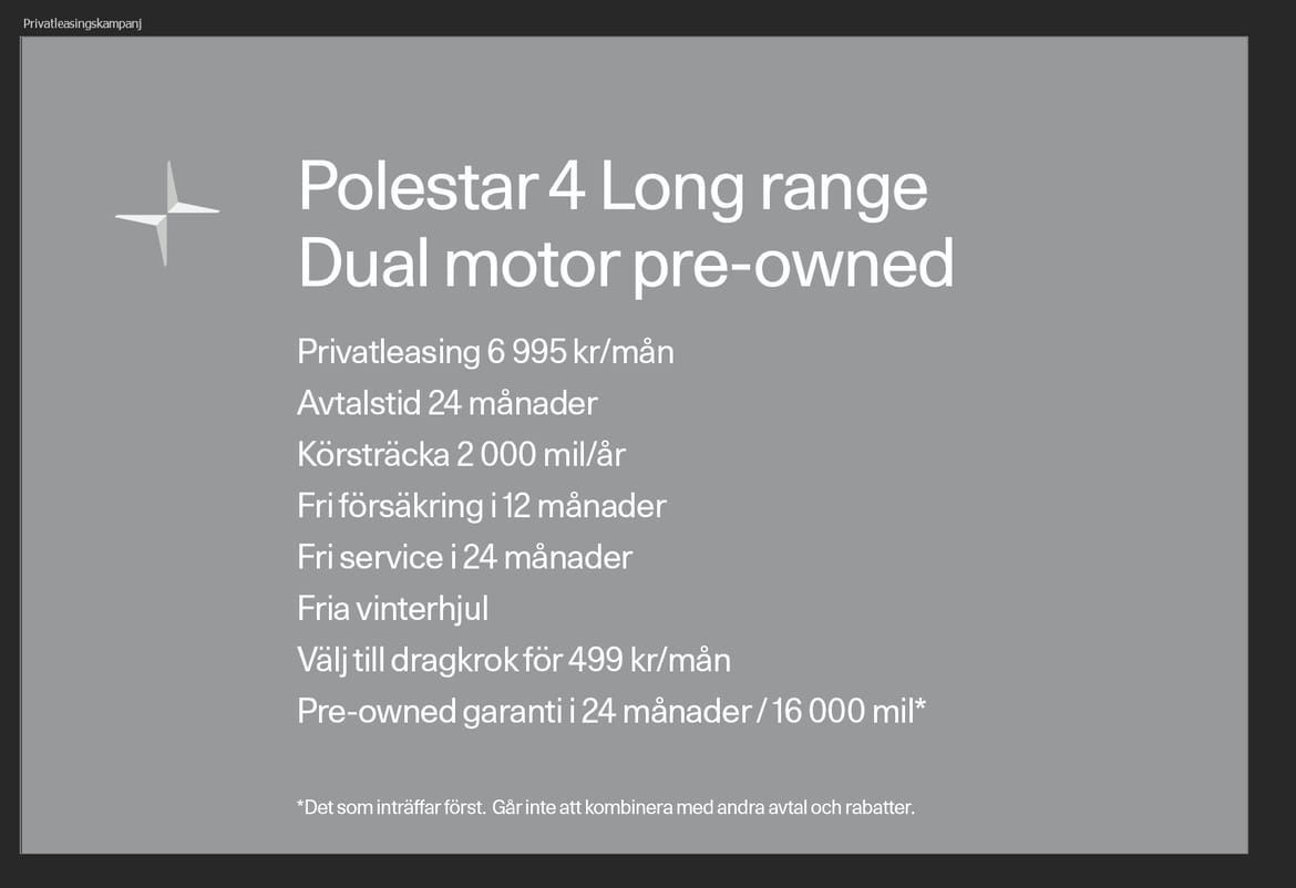 Polestar 4 Long Range 2026, bild 2/10