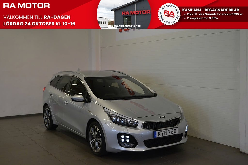 Kia Ceed cee'd_sw 1.6 CRDi 136hk  GT-Line | Kamera | Navi | 2017