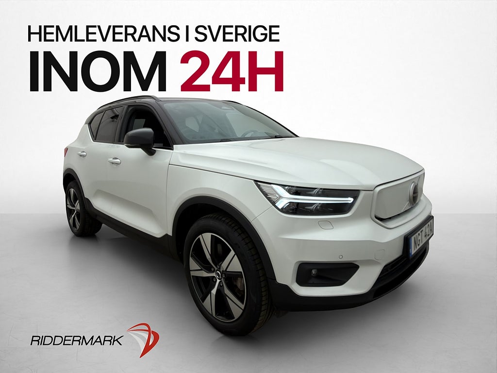 Volvo XC40 Recharge Plus VOC Värmare Navi Drag 1 Brukare