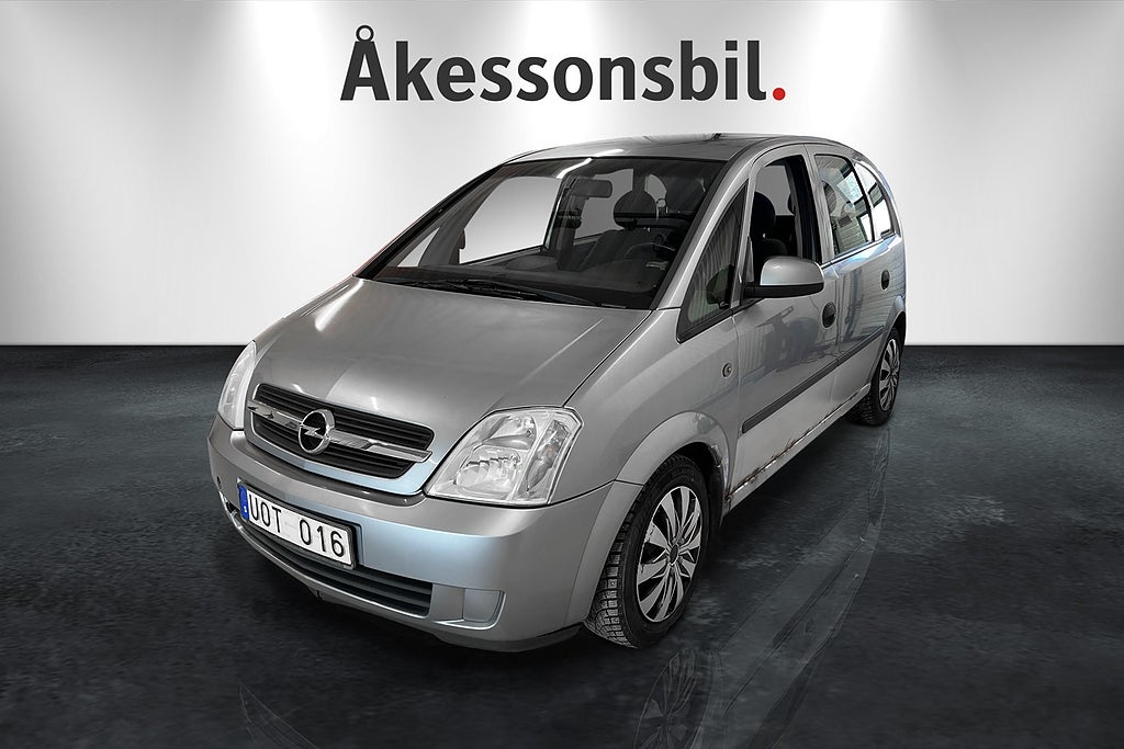 Opel Meriva 1.6 Drag V-hjul, S-hjul 100hk