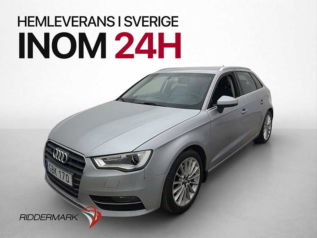 Audi A3 2.0 TDI Quattro 150hk D-Värmare Drag Bluetooth