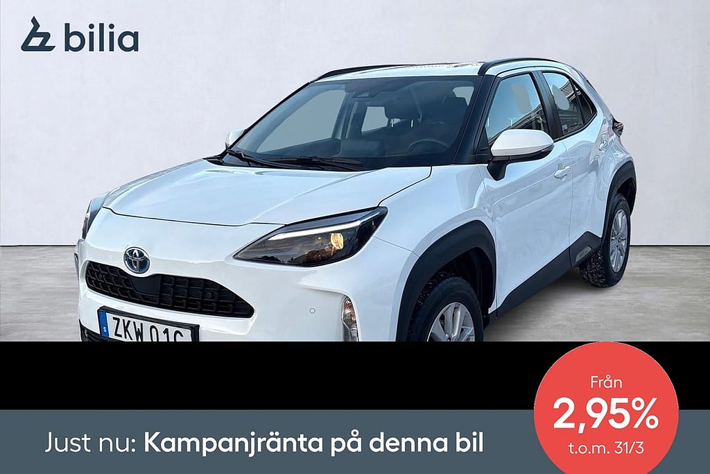 Toyota Yaris Cross Hybrid AWD-i 1,5 ACTIVE PARKERINGSSENSORER LEDRAMP
