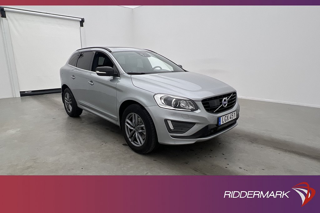 Volvo XC60 D4 AWD R-Design VOC Värm Pano H/K Kamera Drag