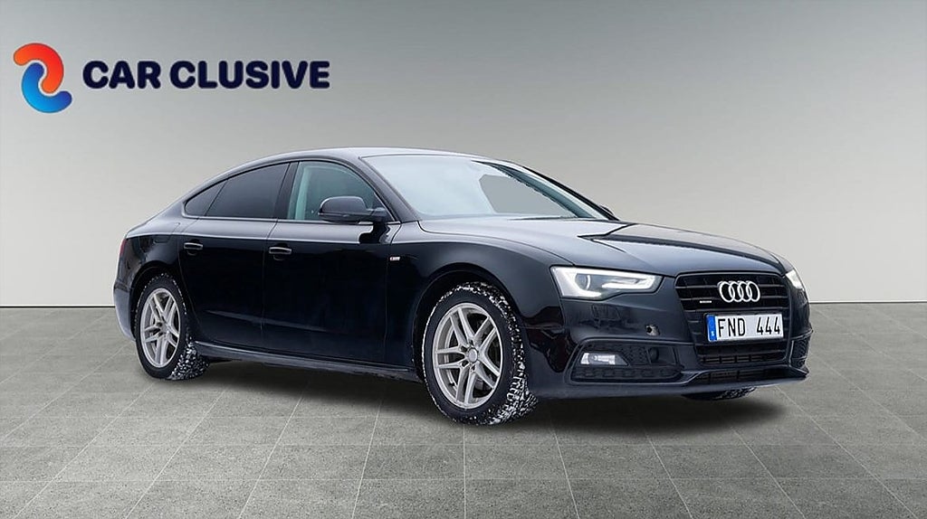 Audi A5 Sportback 3.0 245hk TDI quattro | 1416 kr/mån | B&O | S-Lin...