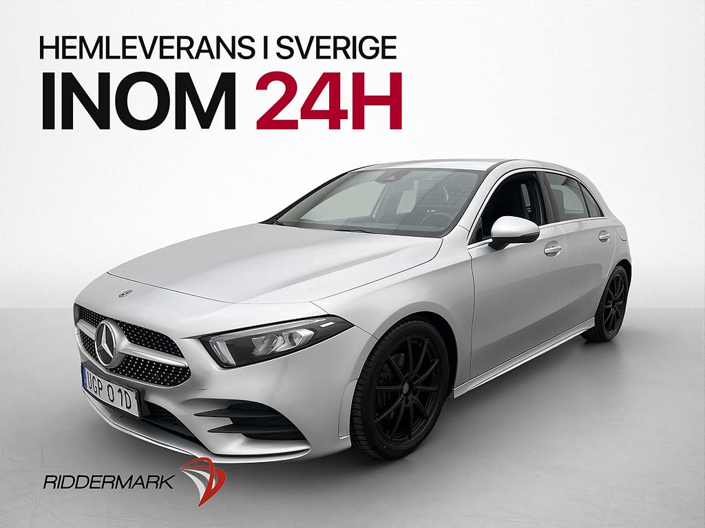 Mercedes-Benz A180 136hk AMG Sport Halvskinn Kamera MOMS