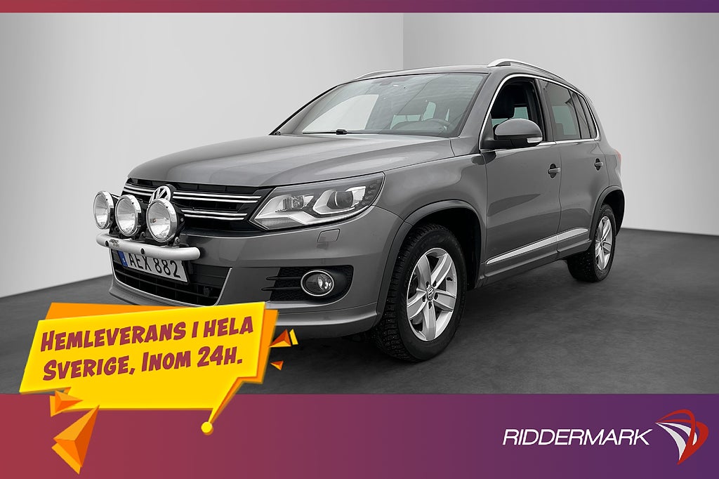 Volkswagen Tiguan TDI 4Motion R-Line Panorama Kamera Värmare