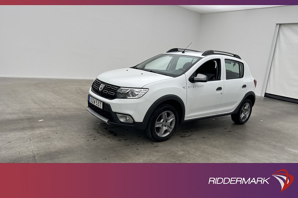 Dacia Sandero Stepway 1.0 101hk Navi Sensorer Farthållare