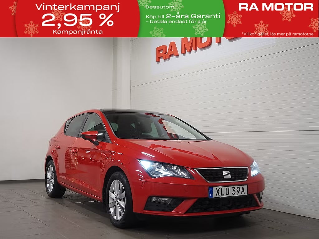 Seat Leon 1,0 TSI 115hk Style |Panorama|Kamera|Cockpit| 2020
