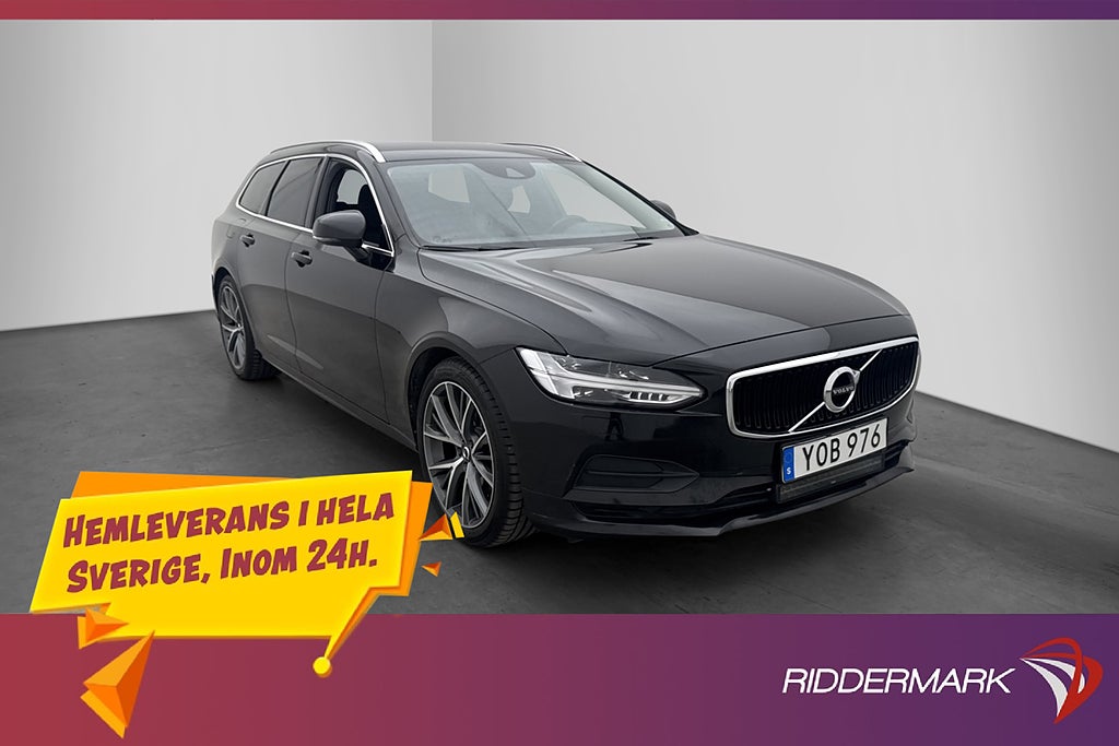 Volvo V90 D3 AWD Momentum VOC Värm P-Sensorer Dragkrok