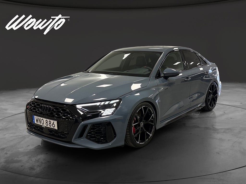 Audi RS3 Sedan 400HK /RS-Design+ /HuD /Sportavgas /Se Spec